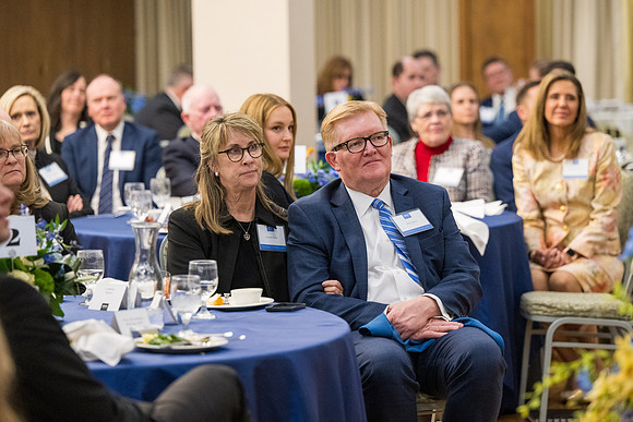 BYU-Idaho President's Dinner at the Salt Lake City Church Office building.