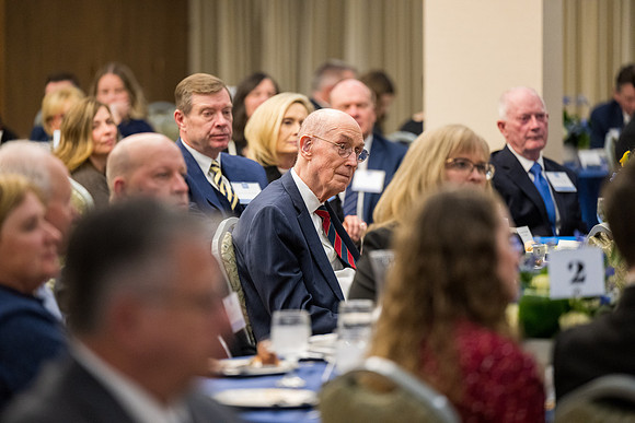 BYU-Idaho President's Dinner at the Salt Lake City Church Office building.
