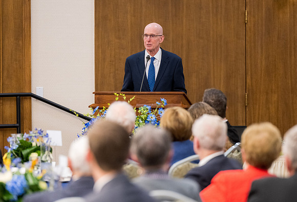 BYU-Idaho President's Dinner at the Salt Lake City Church Office building.