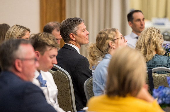 BYU-Idaho President's Dinner at the Salt Lake City Church Office building.