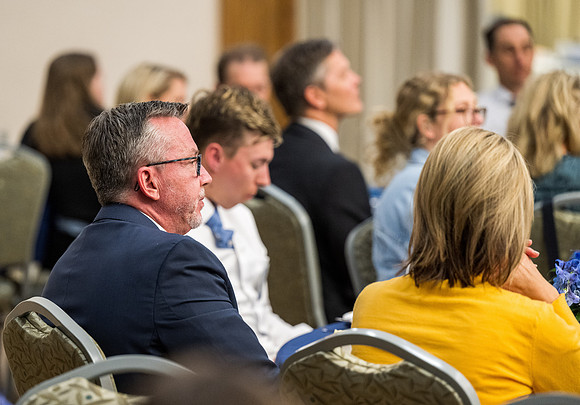 BYU-Idaho President's Dinner at the Salt Lake City Church Office building.