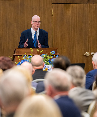 BYU-Idaho President's Dinner at the Salt Lake City Church Office building.