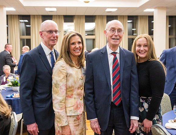 BYU-Idaho President's Dinner at the Salt Lake City Church Office building.