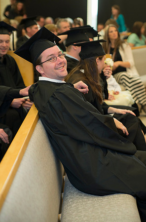 Convocation Ceremonies of the College of Physical Sciences and Engineering took place the Taylor Building, Winter 2013