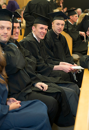 Convocation Ceremonies of the College of Physical Sciences and Engineering took place the Taylor Building, Winter 2013