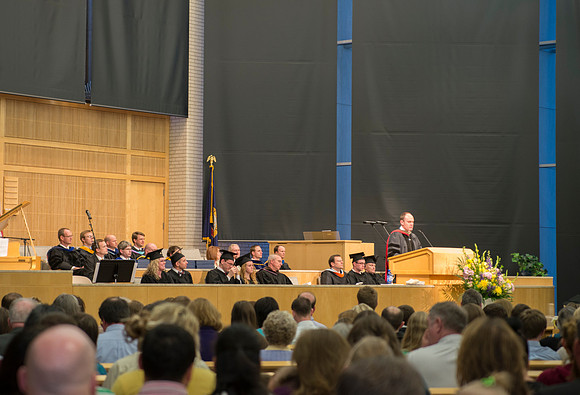 Convocation Ceremonies of the College of Physical Sciences and Engineering took place the Taylor Building, Winter 2013