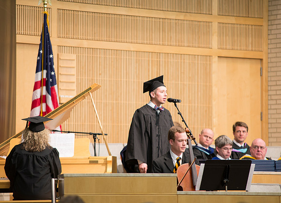 Convocation Ceremonies of the College of Physical Sciences and Engineering took place the Taylor Building, Winter 2013