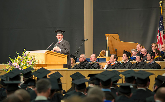 Convocation Ceremonies of the College of Physical Sciences and Engineering took place the Taylor Building, Winter 2013