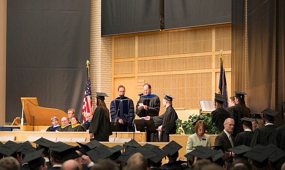 Convocation Ceremonies of the College of Physical Sciences and Engineering took place the Taylor Building, Winter 2013