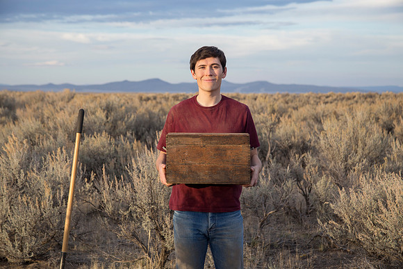 Production stills for the Wagon Box Prophecy video.