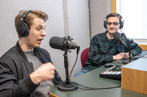 Students help run KBYI and KBYR radio. - Mar 2023