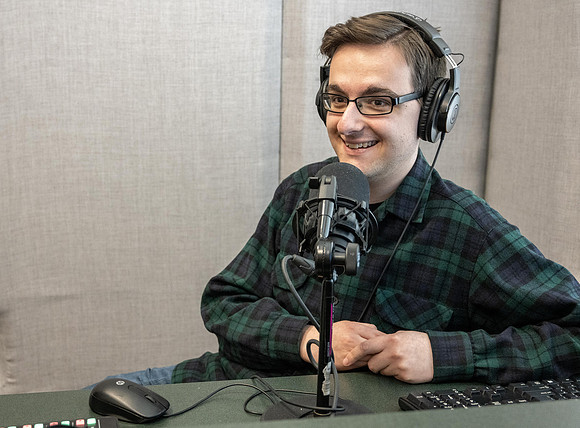 Students help run KBYI and KBYR radio. - Mar 2023