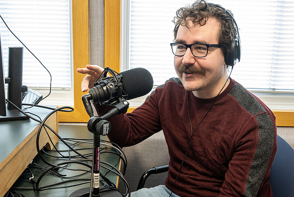 Students help run KBYI and KBYR radio. - Mar 2023