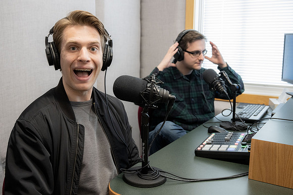 Students help run KBYI and KBYR radio. - Mar 2023