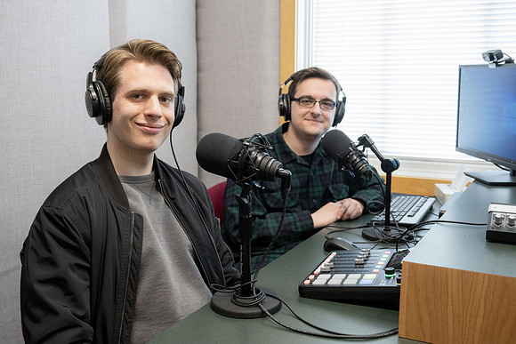 Students help run KBYI and KBYR radio. - Mar 2023