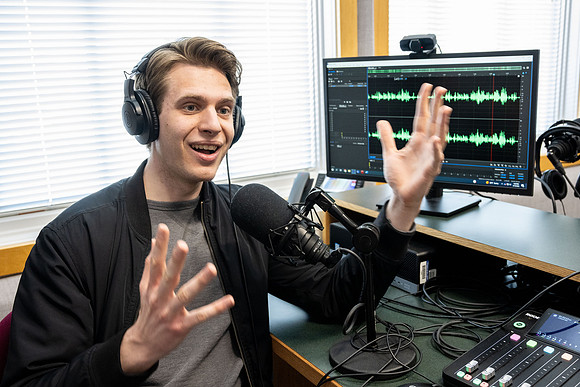 Students help run KBYI and KBYR radio. - Mar 2023