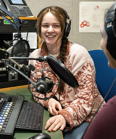 Students help run KBYI and KBYR radio. - Mar 2023