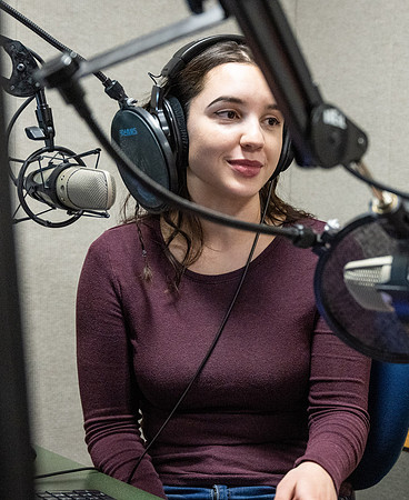 Students help run KBYI and KBYR radio. - Mar 2023