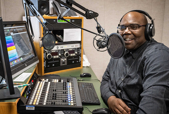 Students help run KBYI and KBYR radio. - Mar 2023