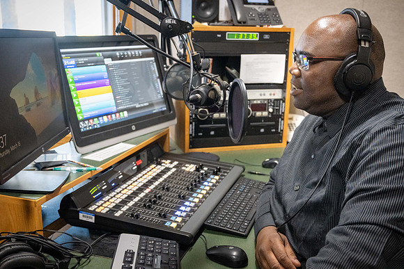 Students help run KBYI and KBYR radio. - Mar 2023