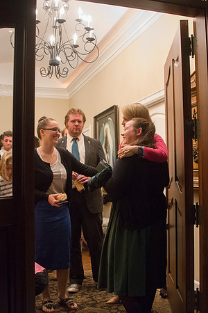 Every Monday night, the Gilbert Family hosts Family Home Evening to the Student Wards at BYU-Idaho. This night was the YSA 63rd Ward.
