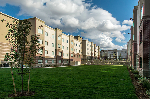 BYU-Idaho's newest housing complex sleeps over 800 students.