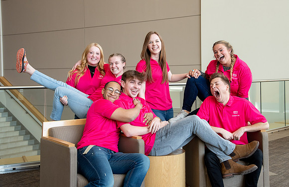 Group of Students in Campus Life Program.