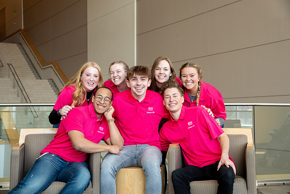 Group of Students in Campus Life Program.
