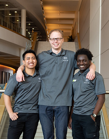 Group of Students in Campus Life Program.