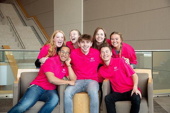 Group of Students in Campus Life Program.