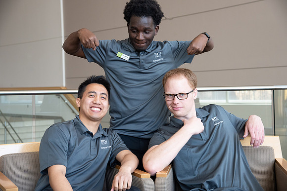 Group of Students in Campus Life Program.