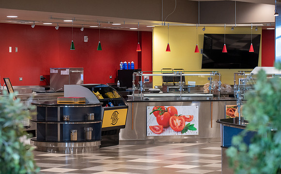 Stacks Sandwich Shop food and service at Manwaring Center.