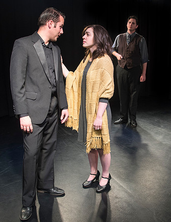 The theater department performs readings as part of the Ibsen Series.