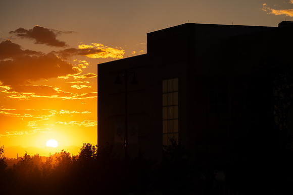 Campus Sunset - Aug. 2026