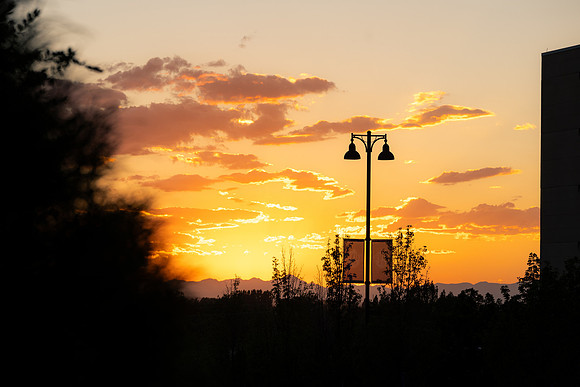 Campus Sunset - Aug. 2026