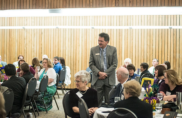 Snow Society honors Wilson Brown for his contribution to the Arts with the Eliza R. Snow Award.