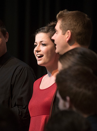 Vocal Union provides entertainment at the Snow Society Banquet. Snow Society honors Wilson Brown for his contribution to the Arts with the Eliza R. Snow Award.