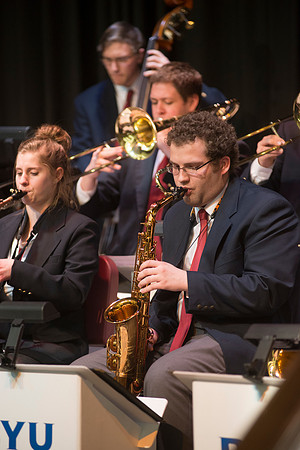 Sound Alliance Jazz Band directed Mark Watkins provides entertainment at the Snow Society Banquet.  Snow Society honors Wilson Brown for his contribution to the Arts with the Eliza R. Snow Award.