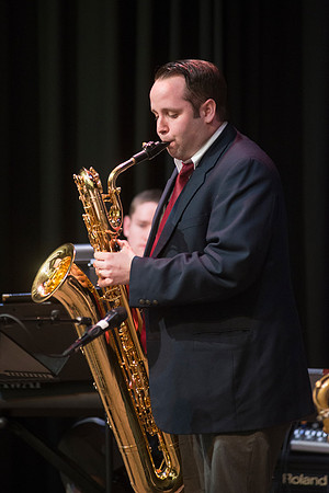 Sound Alliance Jazz Band directed Mark Watkins provides entertainment at the Snow Society Banquet.  Snow Society honors Wilson Brown for his contribution to the Arts with the Eliza R. Snow Award.