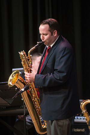 Sound Alliance Jazz Band directed Mark Watkins provides entertainment at the Snow Society Banquet.  Snow Society honors Wilson Brown for his contribution to the Arts with the Eliza R. Snow Award.