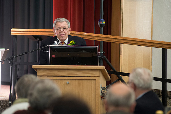 Snow Society honors Wilson Brown for his contribution to the Arts with the Eliza R. Snow Award.  Wilson Brown gives some remarks for his honor.
