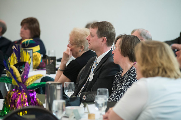 Snow Society honors Wilson Brown for his contribution to the Arts with the Eliza R. Snow Award.