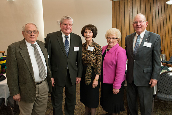 Snow Society honors Wilson Brown for his contribution to the Arts with the Eliza R. Snow Award.