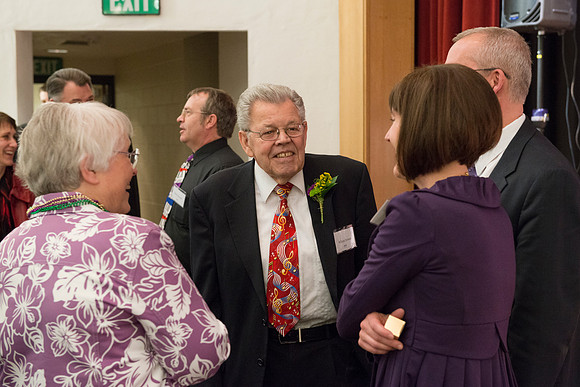 Snow Society honors Wilson Brown for his contribution to the Arts with the Eliza R. Snow Award.