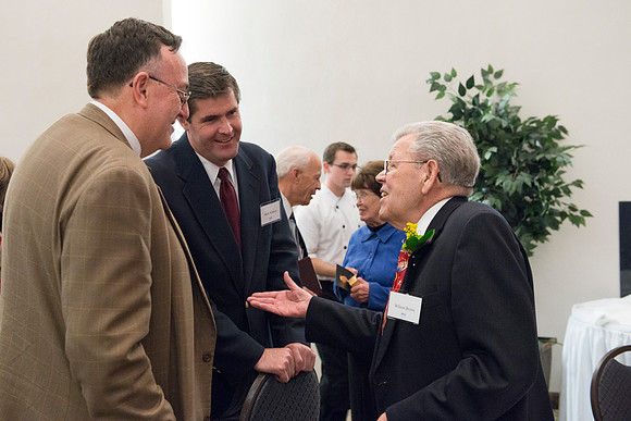 Snow Society honors Wilson Brown for his contribution to the Arts with the Eliza R. Snow Award.