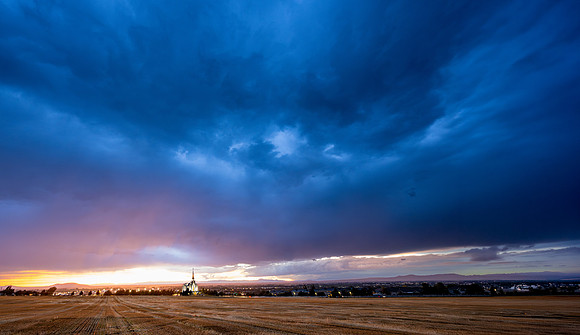 Stormy Temple Sunset - Aug 2026