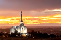 Stormy Temple Sunset - Aug 2026
