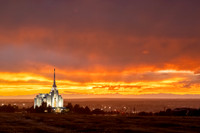Stormy Temple Sunset - Aug 2026