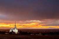 Stormy Temple Sunset - Aug 2026