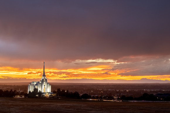 Stormy Temple Sunset - Aug 2026